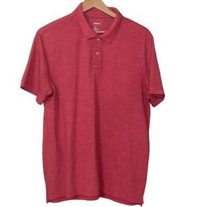 •SONOMA•MENS COLLARED 3-BUTTON POLO SHORT SLEEVE CASUAL SHIRT SIZE XL EUC